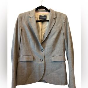 Banana Republic Light Gray Women's Blazer